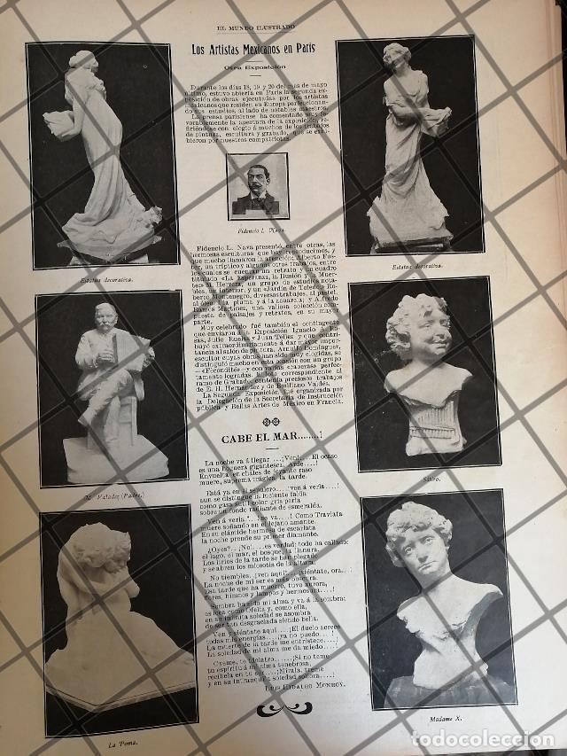 Collectionnisme d'affiches: AFICHE ANTIGUO TRIUNFA FIDENCIO LUCANO NAVA EN PARIS 1907