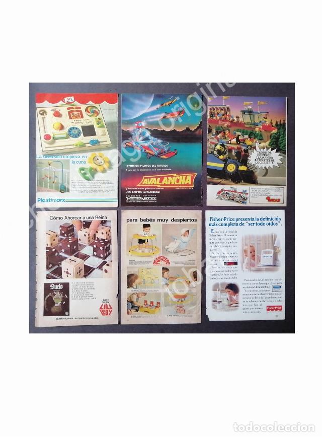 Collectionnisme d'affiches: CARTEL ANTIGUO ORIGINAL DE SET DE 6 JUGUETES CLASICOS DE LOS 1970s 80s