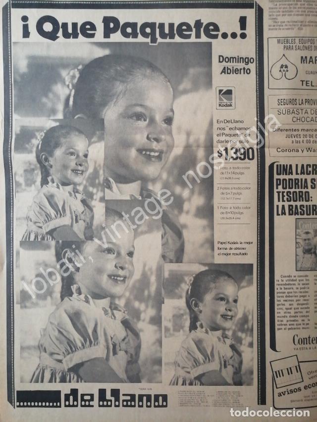 Sammeln von Plakaten: CARTEL ANTIGUO ORIGINAL DE TIENDA DELLANO 1984 Y OTRAS MAS. MONTERREY