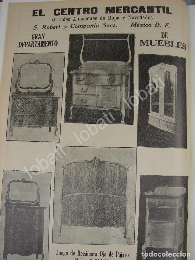 Collectionnisme d'affiches: CARTEL ANTIGUO ORIGINAL DE TIENDA EL CENTRO MERCANTIL 1909 /177