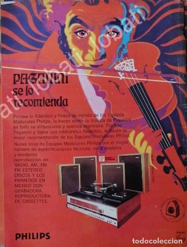 Coleccionismo de carteles: CARTEL ANTIGUO ORIGINAL DE RADIO TORNAMESA PHILIPS 1977 50 ANIVERSARIO /163