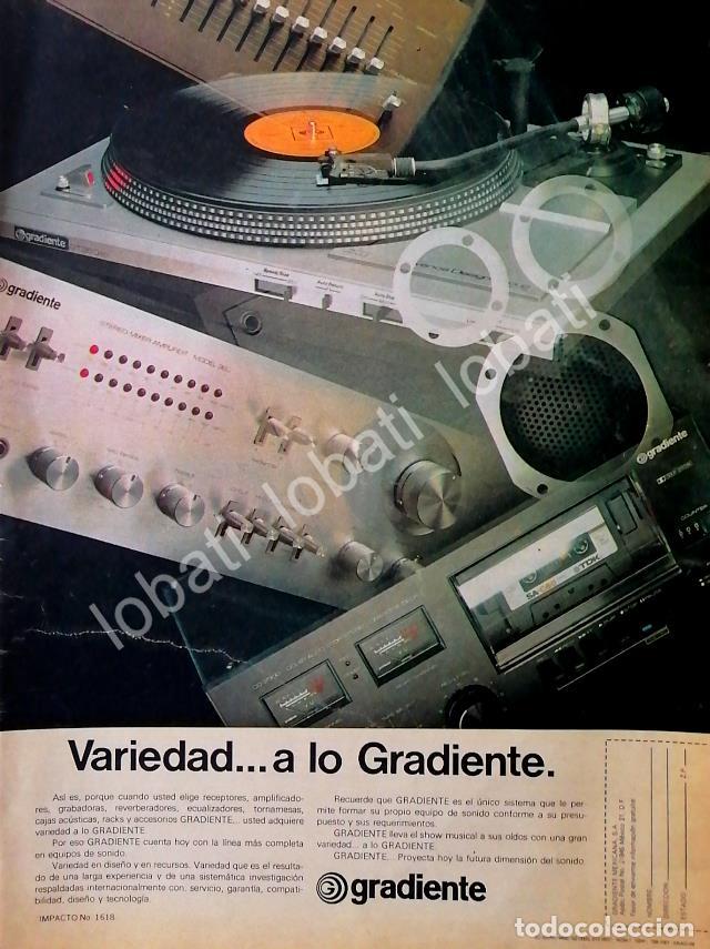 Collectionnisme d'affiches: CARTEL ANTIGUO ORIGINAL DE TORNAMESA Y EQUIPOS GRADIENTE 1980s /196