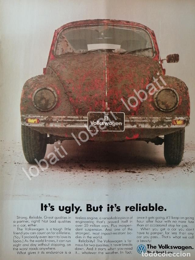 Collectionnisme d'affiches: CARTEL ANTIGUO ORIGINAL DE AUTOS VOLKSWAGEN VOCHO 1979 /6