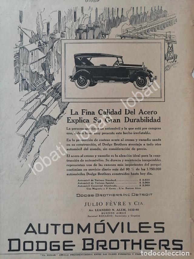 Sammeln von Plakaten: CARTEL ANTIGUO ORIGINAL DE AUTOS DODGE BROTHERS 1926 / N82