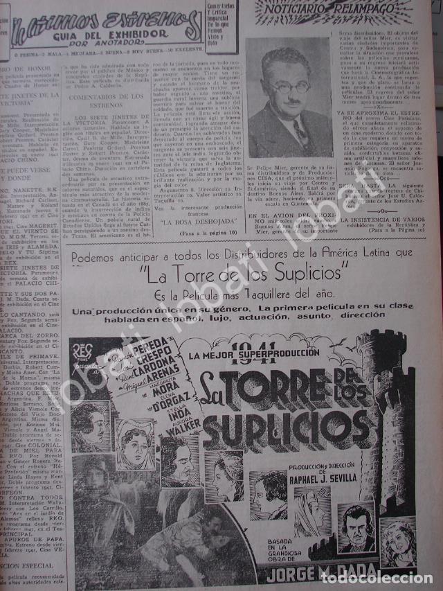Sammeln von Plakaten: CARTEL ANTIGUO ORIGINAL DE NOTA SOBRE FELIPE MIER MIRANDA Y OTROS 1941