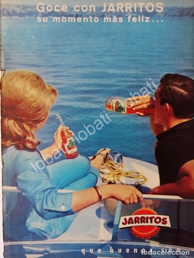 Sammeln von Plakaten: CARTEL ANTIGUO ORIGINAL DE MINI CARTEL REFRESCOS JARRITOS 1960s / RARO