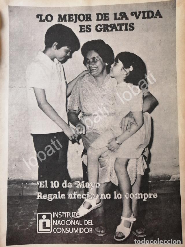 Coleccionismo de carteles: CARTEL ANTIGUO ORIGINAL DE INSTITUTO NACIONAL DEL CONSUMIDOR ( PROFECO) 1981 /8