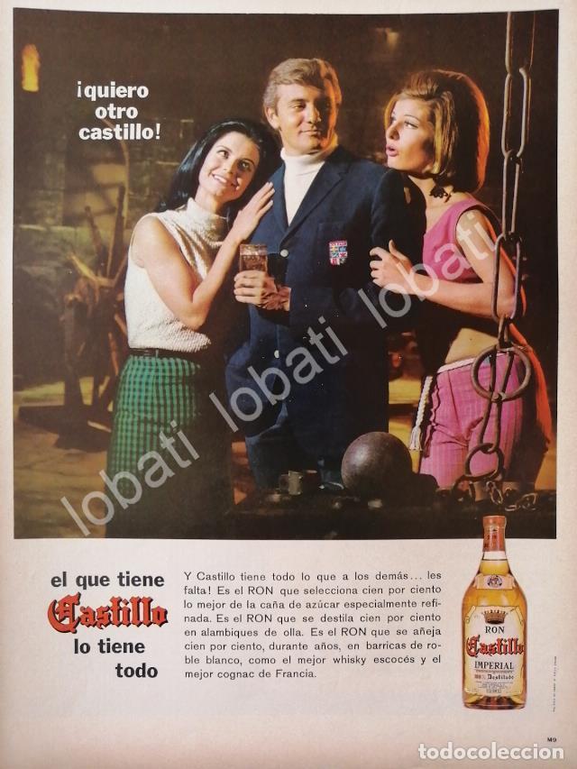 Collezionismo di affissi: CARTEL ANTIGUO ORIGINAL DE RON CASTILLO 1966 /510