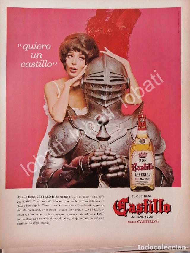Collezionismo di affissi: CARTEL ANTIGUO ORIGINAL DE RON CASTILLO 1966 /511