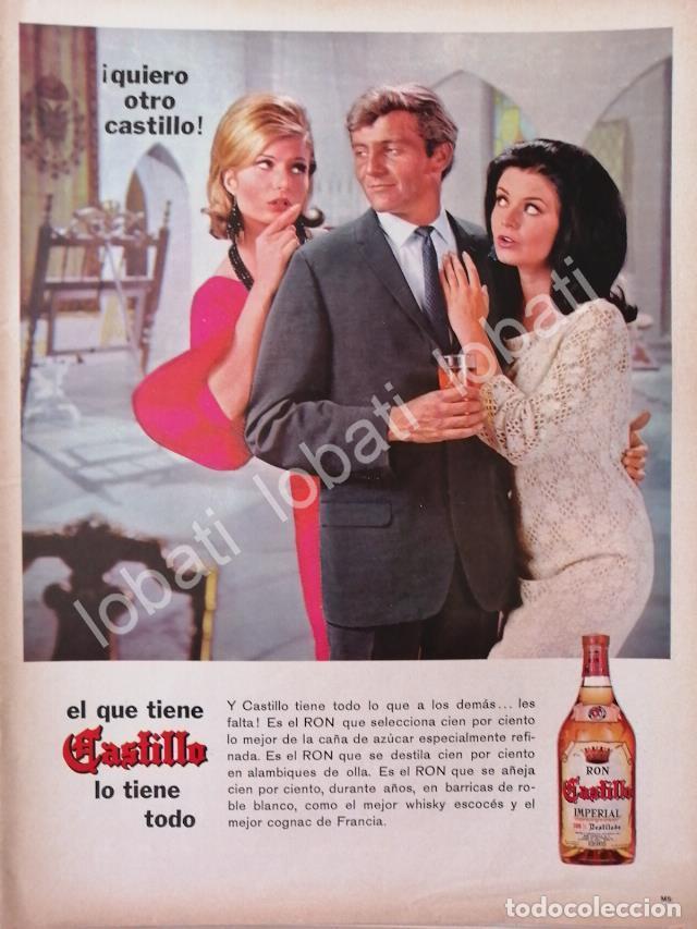 Collezionismo di affissi: CARTEL ANTIGUO ORIGINAL DE RON CASTILLO 1960s /510