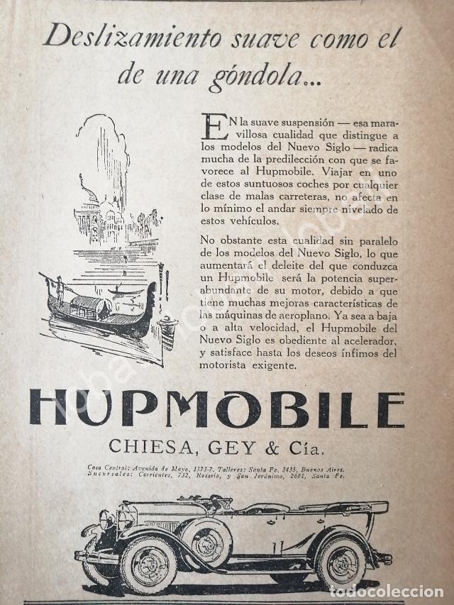 Poster collecting: CARTEL ANTIGUO ORIGINAL DE AUTOS HUPMOBILE CONVERTIBLE 1928 /327