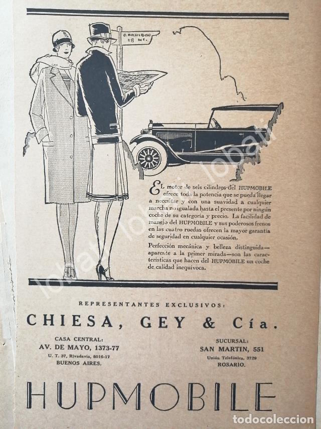 Collectionnisme d'affiches: CARTEL ANTIGUO ORIGINAL DE AUTOS HUPMOBILE 1930 /391