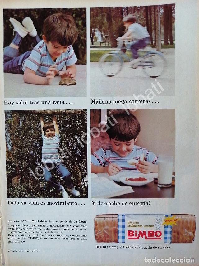 Collezionismo di affissi: CARTEL ANTIGUO ORIGINAL DE PAN BIMBO 1965 /22