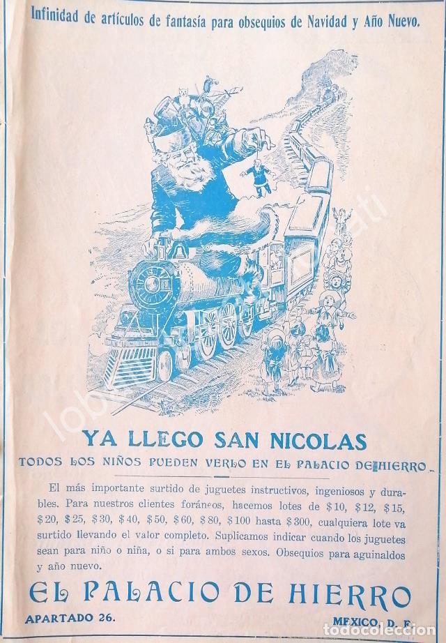 Poster collecting: CARTEL ANTIGUO ORIGINAL DE TIENDAS EL PALACIO DE HIERRO 1910 /248