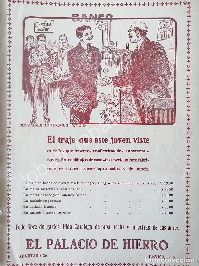 Poster collecting: CARTEL ANTIGUO ORIGINAL DE TIENDAS EL PALACIO DE HIERRO 1910 /252