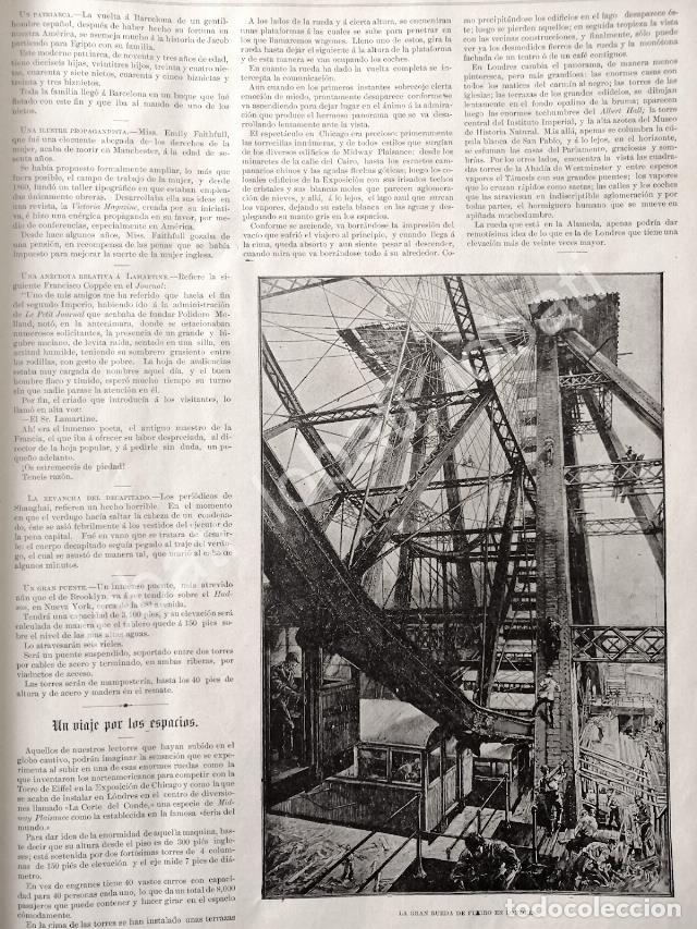 Sammeln von Plakaten: CARTEL ANTIGUO ORIGINAL DE LA SEGUNDA RUEDA DE LA FORTUNA DEL MUNDO 1895 Y OTRAS NOTAS