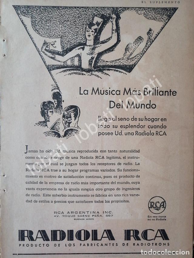 Poster collecting: CARTEL ANTIGUO ORIGINAL DE RADIOS RADIOLA RCA 1920s /132