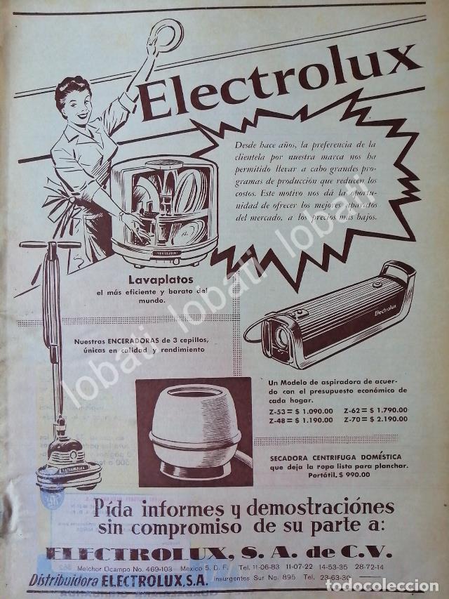 Colecionismo de cartazes: CARTEL ANTIGUO ORIGINAL DE ELECTRODOMESTICOS ELETROLUX 1962 /166