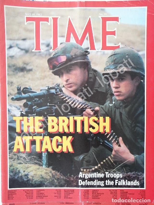 Colecionismo de cartazes: CARTEL ANTIGUO ORIGINAL DE PORTADA VINTAGE 1982 LA GUERRA DE LAS MALVINAS /2 /PLT MLT