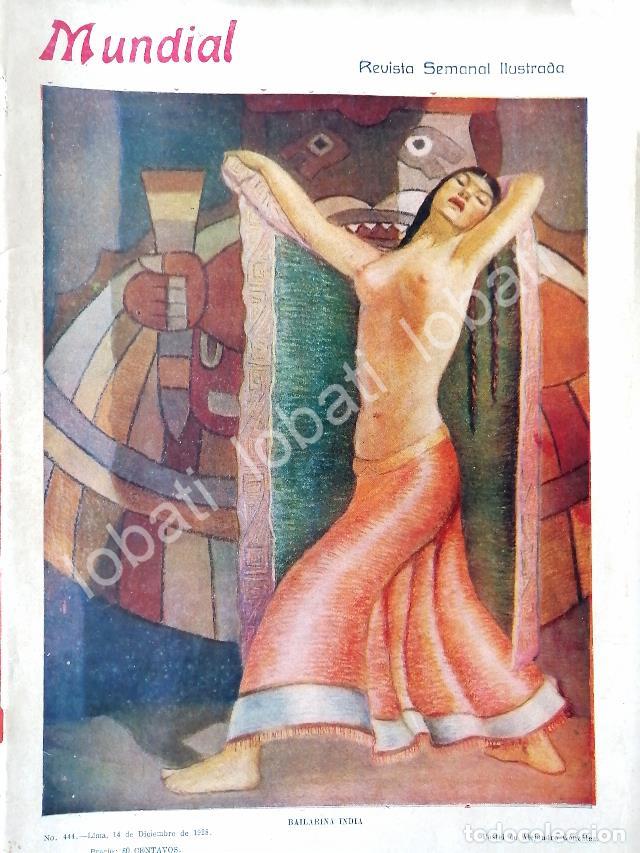 Collezionismo di affissi: PORTADA ANTIGUA ORIGINAL ARTISTICA 1928 DE: ALEJANDRO GONZALEZ TRUJILLO