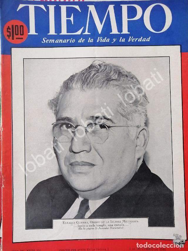 Collezionismo di affissi: PORTADA ANTIGUA ORIGINAL CON ELEAZAR GUERRA OLIVARES 1945 / RLG