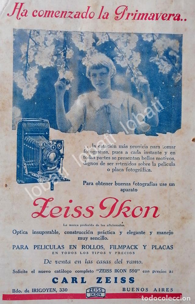 Collezionismo di affissi: CARTEL ANTIGUO ORIGINAL DE CAMARAS FOTOGRAFICAS ZEISS IKON 1930 /5