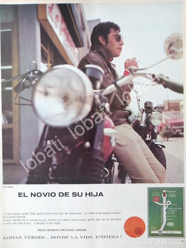 Poster collecting: CARTEL ANTIGUO ORIGINAL DE INICIOS DE LA COLONIA LOMAS VERDES D.F 1969 /297