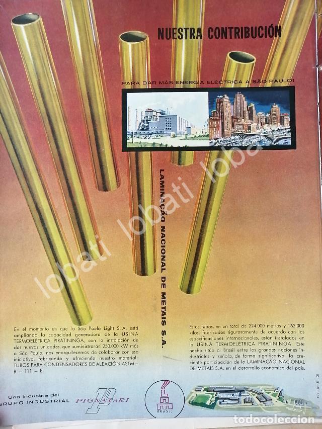 Poster collecting: CARTEL ANTIGUO ORIGINAL DE GRUPO INDUSTRIAL PIGNATARI 1960 /326 MUY RARO