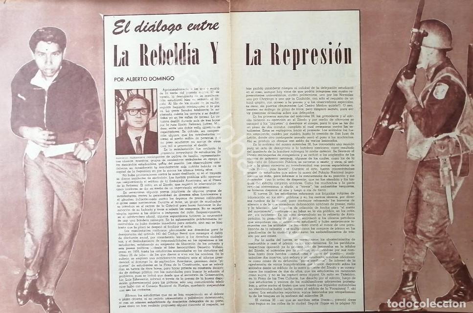 Poster collecting: CARTEL ANTIGUO ORIGINAL DE EVENTOS DE TLATELOLCO 1968 REBELDIA Y REPRESION