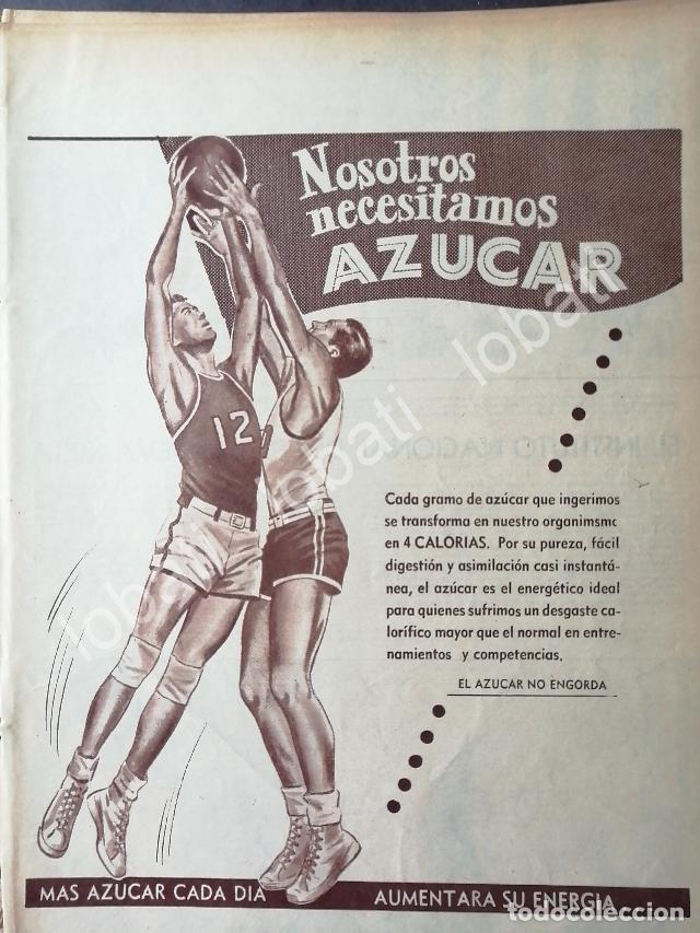 Collectionnisme d'affiches: CARTEL ANTIGUO ORIGINAL DE CAMPA&Ntilde;A NACIONAL DE CONSUMO DE AZUCAR 1955 / 391