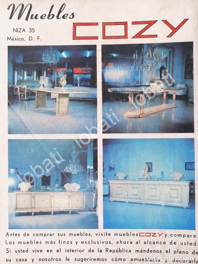 Collectionnisme d'affiches: CARTEL ANTIGUO ORIGINAL DE MUEBLERIAS. MUEBLES COZY 1978 /445