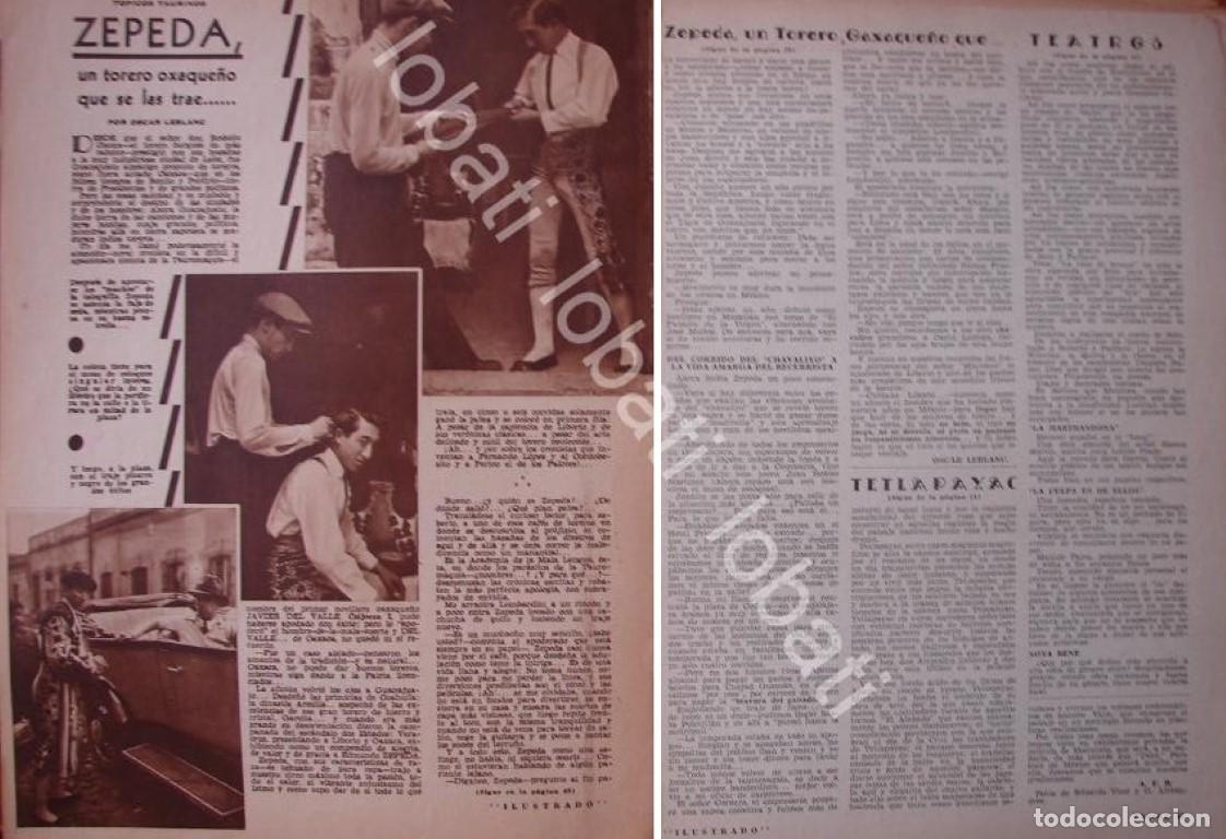 Sammeln von Plakaten: CARTEL ANTIGUO ORIGINAL DE EL TORERO EDMUNDO ZEPEDA ( EL BRUJO ) 1931 / TOROS