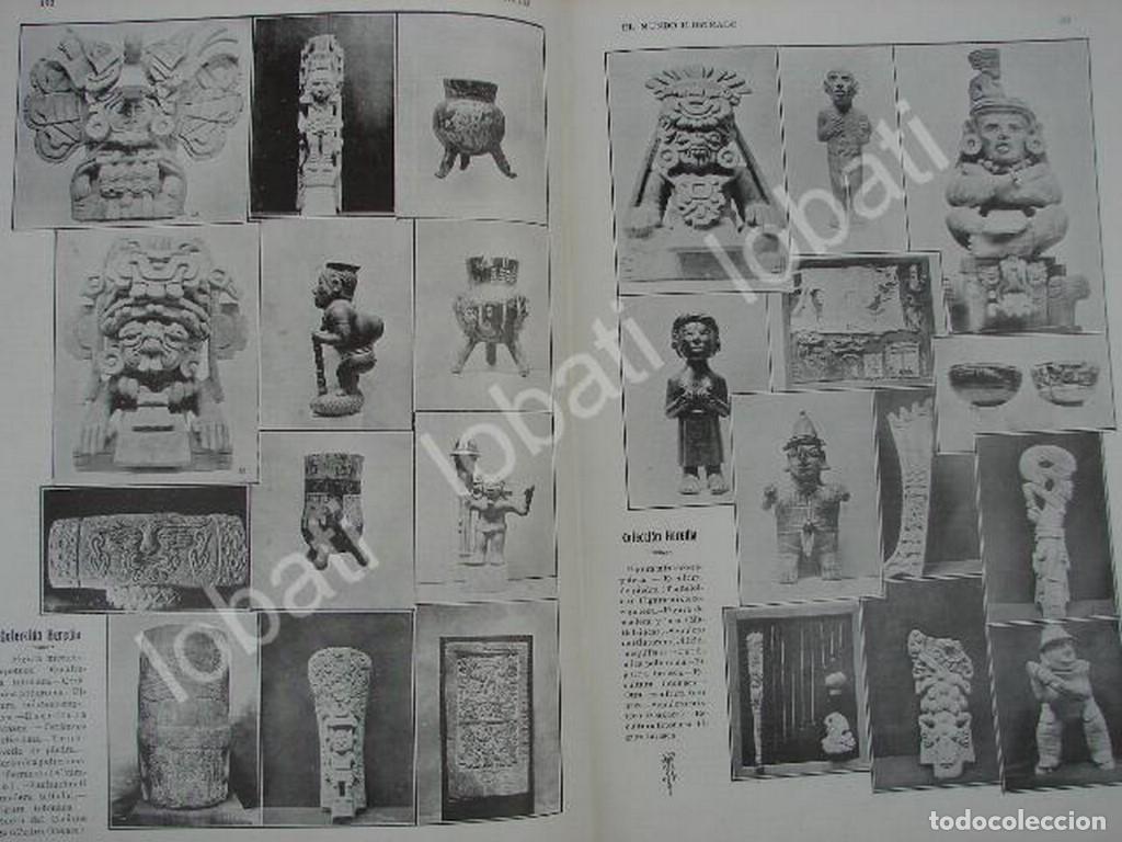 Sammeln von Plakaten: CARTEL ANTIGUO ORIGINAL DE LA COLECCION ARQUEOLOGICA PREHISPANICA DE GUILLERMO DE HEREDIA 1909 / CIE