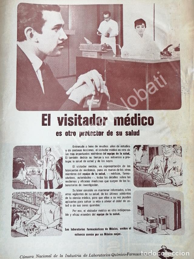 Sammeln von Plakaten: CARTEL ANTIGUO ORIGINAL DE CAMARA NACIONAL DE LA INDUSTRIA DE LABORATORIOS QUIMICO FARMACEUTICOS 196