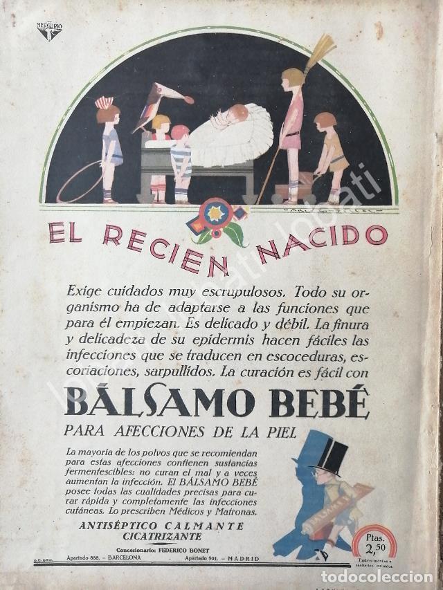 Poster collecting: CARTEL ANTIGUO ORIGINAL DE CREMA BALSAMO BEBE 1930s /No54