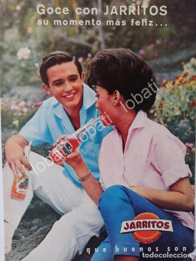 Sammeln von Plakaten: CARTEL ANTIGUO ORIGINAL DE MINI CARTEL REFRESCOS JARRITOS 1960s / RARO /2