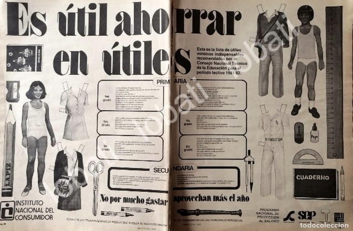 Coleccionismo de carteles: CARTEL ANTIGUO ORIGINAL DE INSTITUTO NACIONAL DEL CONSUMIDOR ( PROFECO) 1980 /7