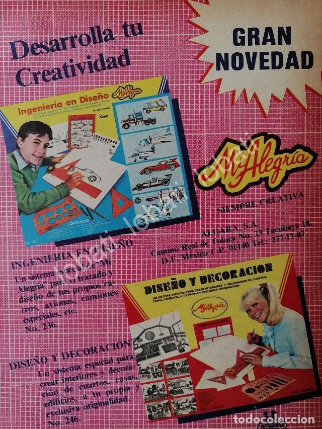 Collectionnisme d'affiches: CARTEL ANTIGUO ORIGINAL DE JUGUETES MI ALEGRIA 1987