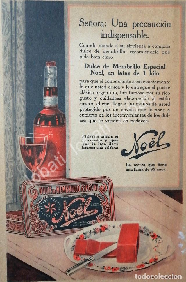 Poster collecting: CARTEL ANTIGUO ORIGINAL DE CHOCOLATES NOEL 1928 /11 ARGENTINA-MEXICO