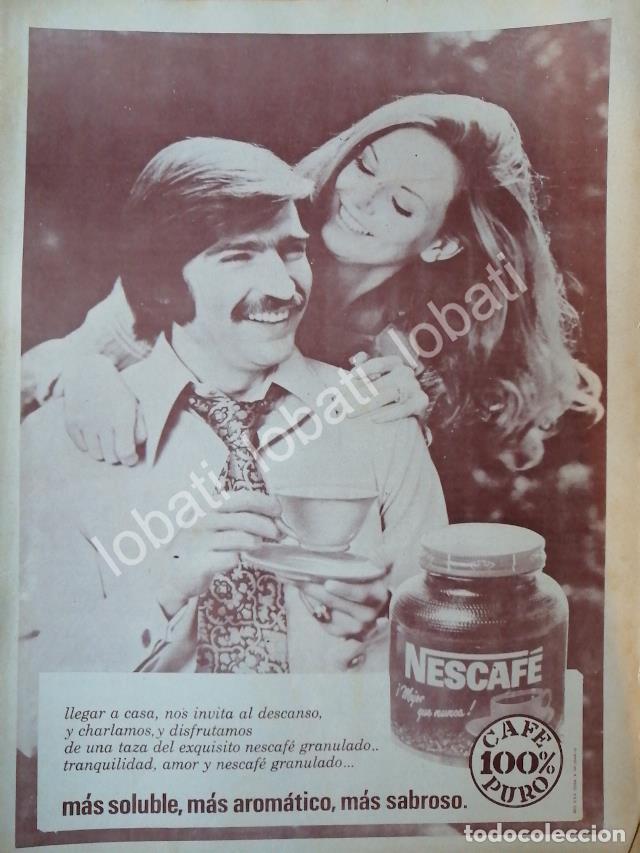 Poster collecting: CARTEL ANTIGUO ORIGINAL DE CAFE NESCAFE 1972 /CF62