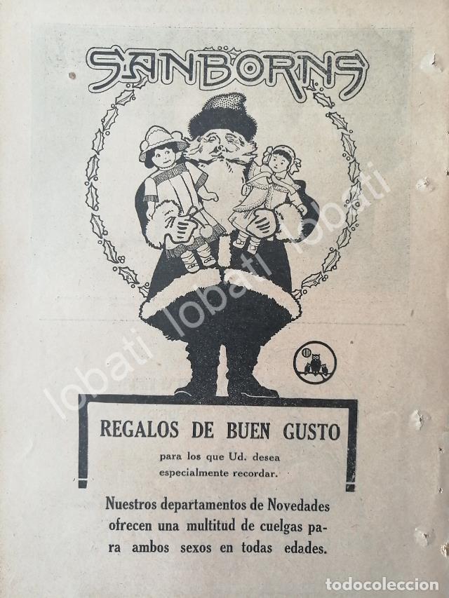 Poster collecting: CARTEL ANTIGUO ORIGINAL DE TIENDAS SANBORNS 1920 /215