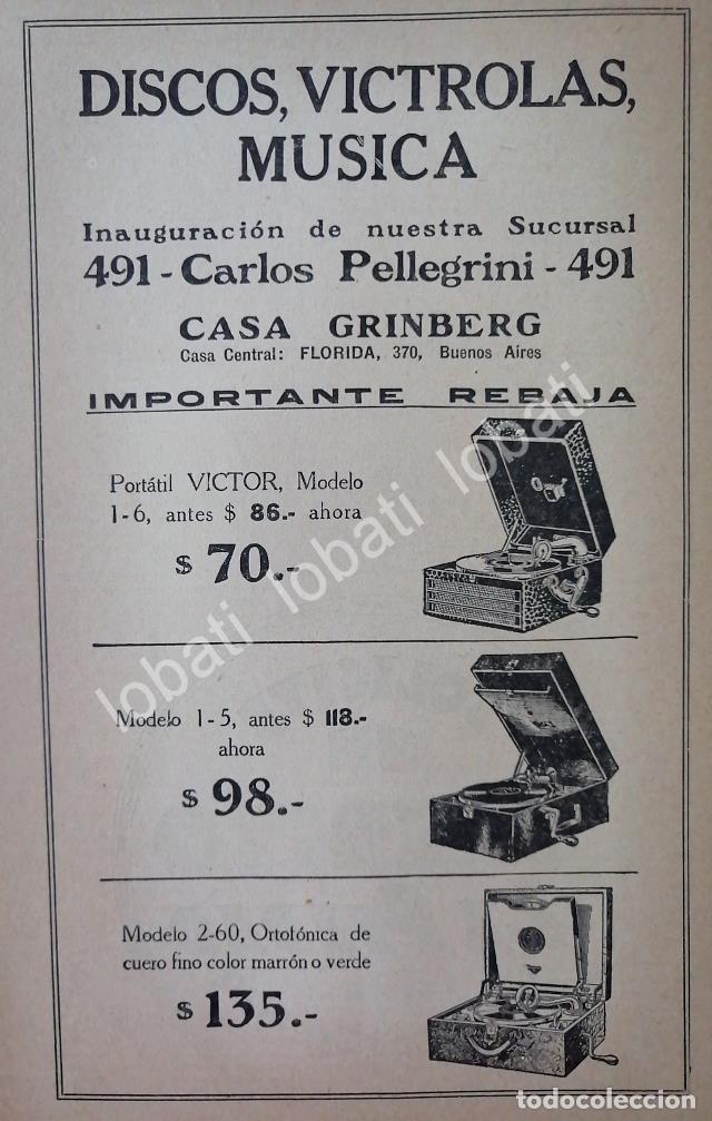 Poster collecting: CARTEL ANTIGUO ORIGINAL DE VICTROLAS VICTOR Y MAS 1920s /56