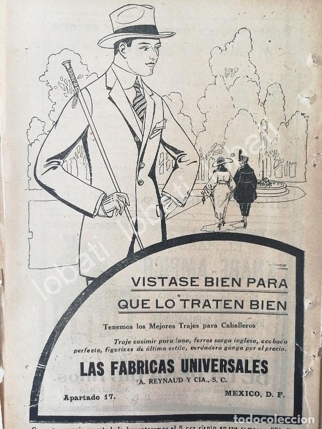 Poster collecting: CARTEL ANTIGUO ORIGINAL DE TIENDAS LA FABRICAS UNIVERSALES, ROPA 1920 /220