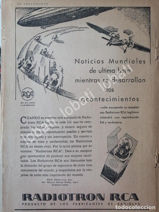 Collectionnisme d'affiches: CARTEL ANTIGUO ORIGINAL DE VALVULAS DE VACIO ( BULBOS ) RCA RADIOTRON 1920s / 122