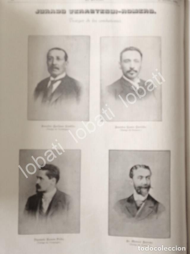 Colecionismo de cartazes: CARTEL ANTIGUO ORIGINAL DE JURADO EN EL DUELO VERASTEGUI - ROMERO 1895 LEA DESCRIPCION
