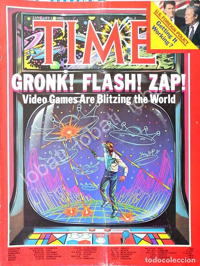 Colecionismo de cartazes: CARTEL ANTIGUO ORIGINAL DE PORTADA VINTAGE 1982 EL BOOM DE LOS VIDEOJUEGOS DE ARCADE