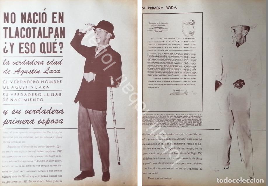 Coleccionismo de carteles: CARTEL ANTIGUO ORIGINAL DE CONTROVERSIA SOBRE AGUSTIN LARA 1970 / FEP