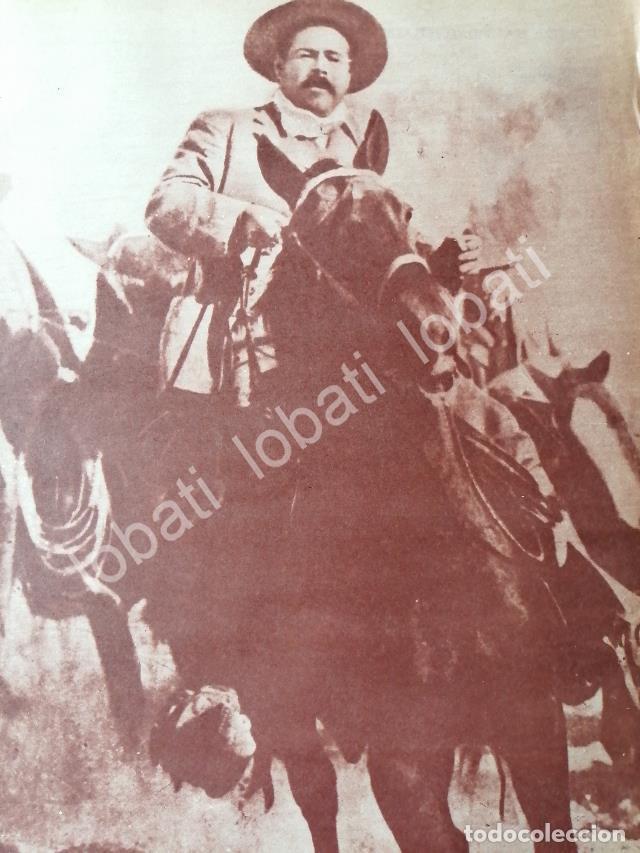 Poster collecting: CARTEL ANTIGUO ORIGINAL DE PANCHO VILLA, GUERRERO DEL MUNDO 1966