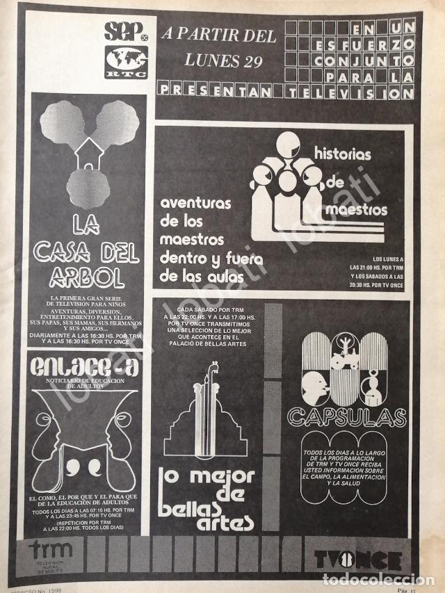Poster collecting: CARTEL ANTIGUO ORIGINAL DE SEP. SECRETARIA DE EDUCACION PUBLICA, AVISOS 1981 /77