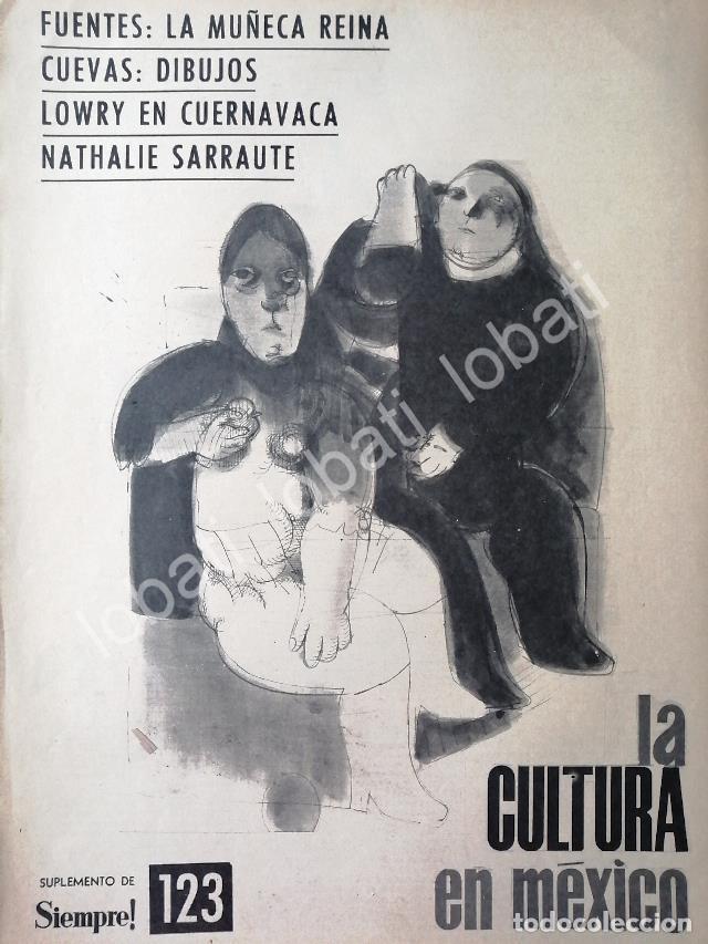 Poster collecting: CARTEL ANTIGUO ORIGINAL DE PORTADA RETRO. DIBUJO DE JOSE LUIS CUEVAS 1968